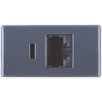 Tomada Telef Rj45 6 1Mod Placa 4X2" 57215056 Tramontina Eletrica