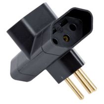 Plugue Tipo T Pt 2P+T 10A 57400081 Tramontina Eletrica