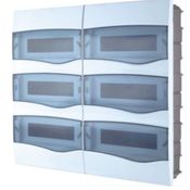 Quadro Distribuição Termoplástica Branco Embutir 72 Disjuntor 56300008 Tramontina Eletrica