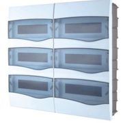 Quadro Distribuição Termoplástica Branco Embutir 72 Disjuntor 56300008 Tramontina Eletrica