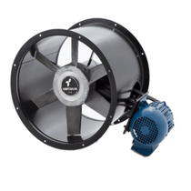 Ventilador Axial 220/380/440V 2Hp Pt/Az 500Mm E50TTR Ventisilva