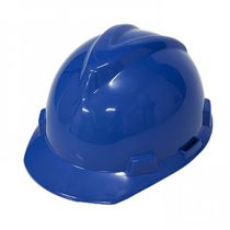 Capacete Aba Frontal Azul Catraca Sem Jugular V-Gard 217209 Msa