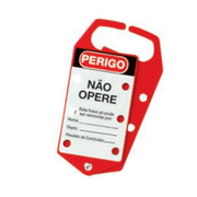 Garra Bloqueio Seg Al Anod 35Mm 6Cad 8Mm Vm C/Cart Acop 65960BR Brady