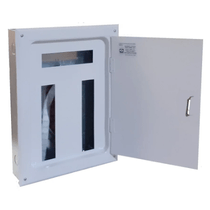 Quadro Distribuição Aço Branco Sobrepor 34 Disjuntor 100X334X574mm Com Barramento 100A 904333BGN Legrand