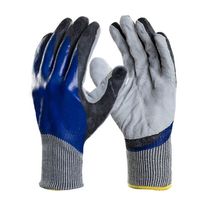 Luva Prot Ny/Nbr Az/Pt Couro T 8/M Flexcut DA45500LC Danny