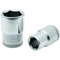 Soquete Sextavado E= 1/2" Aço Cromo Vanádio 9/16" X38Mm 42632 Gedore