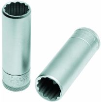Soquete Estrela E= 1/2" Longa Aço Cromo Vanádio 9/16" X82Mm D19L12P916 Gedore
