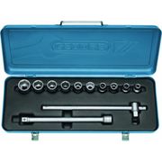 Soquete Jogo 1/2" Estrela 10-22Mm 12Pc+Acess D19NM Gedore