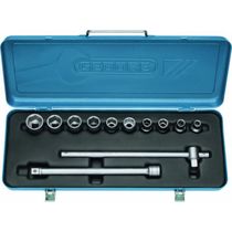 Soquete Jogo 1/2" Estrela 10-22Mm 12Pc+Acess D19NM Gedore