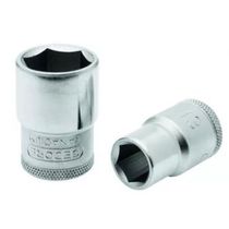 Soquete Sextavado E= 1/2" Aço Cromo Vanádio 9Mm X38Mm 199MM Gedore
