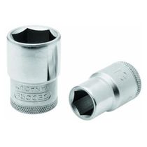 Soquete Sextavado E= 1/2" Aço Cromo Vanádio 1.1/4" X44,5Mm 19114 Gedore