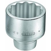 Soquete Estrela E= 1" Aço Cromo Vanádio 36Mm X70Mm D2136MM Gedore