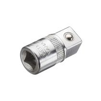 Adaptador Soquete Aço Cromo Vanádio Ni/Crom 1/4" Enc 3/8" 26Mm 2030 Gedore