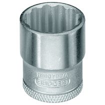Soquete Estrela E= 3/8" Aço Cromo Vanádio 17Mm X32Mm D3017MM Gedore