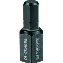 Bits Sextavado Enc 1/4" 8Mm 25,4Mm 685R258MM Gedore