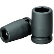 Soquete Impacto Sextavado E= 3/8" Aço Cromo Vanádio 16Mm X30Mm K3016MM Gedore