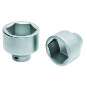 Soquete Sextavado E= 1" Aço Cromo Vanádio 3.1/8" X92Mm 21318 Gedore