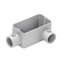 Condulete Al Ll 1/2" S/R Cz S/Tp S/V Pint LLSR101 Wetzel