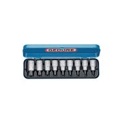 Soquete Jogo 1/2" Chave Torx T20-T60 9 Peças ITX19PM Gedore