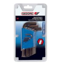 Chave L Jogo 41 Peças Allen 0,7-24Mm/1/16-1" 4241MP Gedore