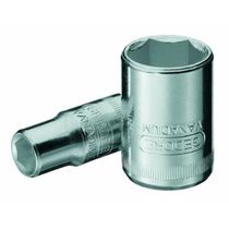 Soquete Sextavado E= 1/4" Longa Aço Cromo Vanádio 7Mm X50Mm 20L7MM Gedore