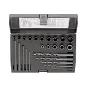 Kit Ferramentas Jogo Extrator Parafuso 25 Peças Estojo 8552025 Gedore