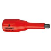 Chave Soquete Allen Longa E= 1/2" 1000V 5Mm X106Mm VDEIN195MM Gedore