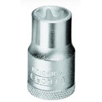 Soquete Torx Int E= 1/2" Ct Aço Cromo Vanádio E18 X38Mm TX19E18 Gedore