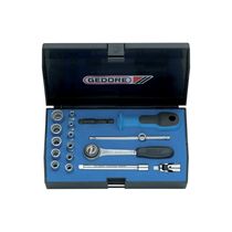 Soquete Jogo Combinado 17 Peças D20EMU3 Gedore