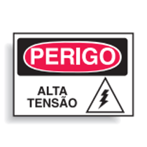 Placa Sinal Al Vn Perigo Alta Tensao 250X180Mm C0959C Brady