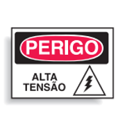 Placa Sinal Pvc Vn Alta Tensao 250X180Mm C0959B Brady