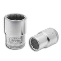 Soquete Estrela E= 1/2" Aço Cromo Vanádio 36Mm X44,5Mm D1936MM Gedore