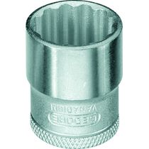 Soquete Estrela E= 3/8" Aço Cromo Vanádio 7Mm X28Mm D307MM Gedore
