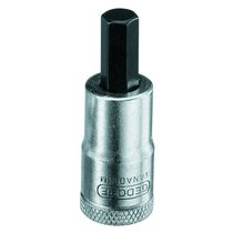 Chave Soquete Bits Hexagonal Sextavado Int3/8" 17,5Mm 47Mm IN307MM Gedore