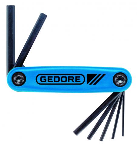 Chave L Jogo 9 Peças Allen Caniv 5/64-1/4