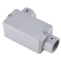 Condulete Al Ll 1.1/2" Npt Cz C/Tp C/V Pint 56104045 Tramontina Eletrica