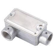 Condulete Al Lr 4" Npt Cz C/Tp C/V Pint 56105050 Tramontina Eletrica