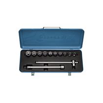 Soquete Jogo Combinado 1/2" 3/8-1" 12 Peças D19NP Gedore