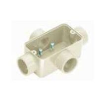 Condulete Pvc Lr 3/4" S/R Br S/Tp LRISRB15 Wetzel