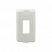 Tampa Condulete Pvc Br 1 Posto Vert 1/2"-3/4" TCIG01 Wetzel