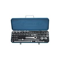 Soquete Jg 1/2" Sext 10-32Mm3/8-1.1/4 43Pc 19PMU Gedore