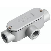 Condulete Al T 1.1/2" Bsp Cz C/Tp C/V Pint Ip66 56106055 Tramontina Eletrica