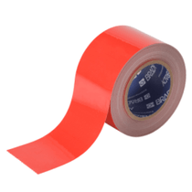 Fita de Segurança Adesiva para Demarcação de Solo Vermelha 76mm x 30,4M 104343 Brady