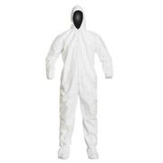 Macacao Tyvek Br C/Cap Zip C/Bota Tam Xg Isoclean IC105SWHXL0025BL Dupont