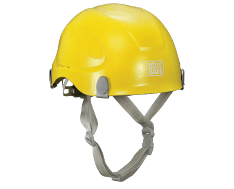 Capacete Sem Aba Amarela Catraca Com Jugular Corazza Pro