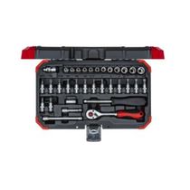 Soquete Jogo Combinado 1/4" 4-13Mm 33Pc R49003033 Gedore
