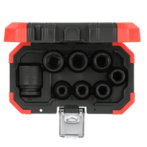 Soquete Jg Impacto 1/2" Sext Quad 10-24Mm 8Pc R63003008 Gedore