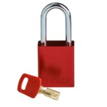 Cadeado Corp Al Hast 38Mm Vm Seg Dif ALURED38STKD Brady