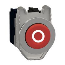 Botao Red Vm 30,5Mm 600V 1Na+1Nf C/Grav O XB4FL4325 Schneider