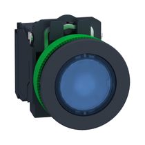 Botao Ilum Fac Az 30Mm 110-120V 1Na+1Nf XB5FW36G5 Schneider